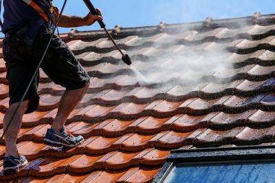 High Pressure Roof Cleaning - Roofing Pasco County, Florida
